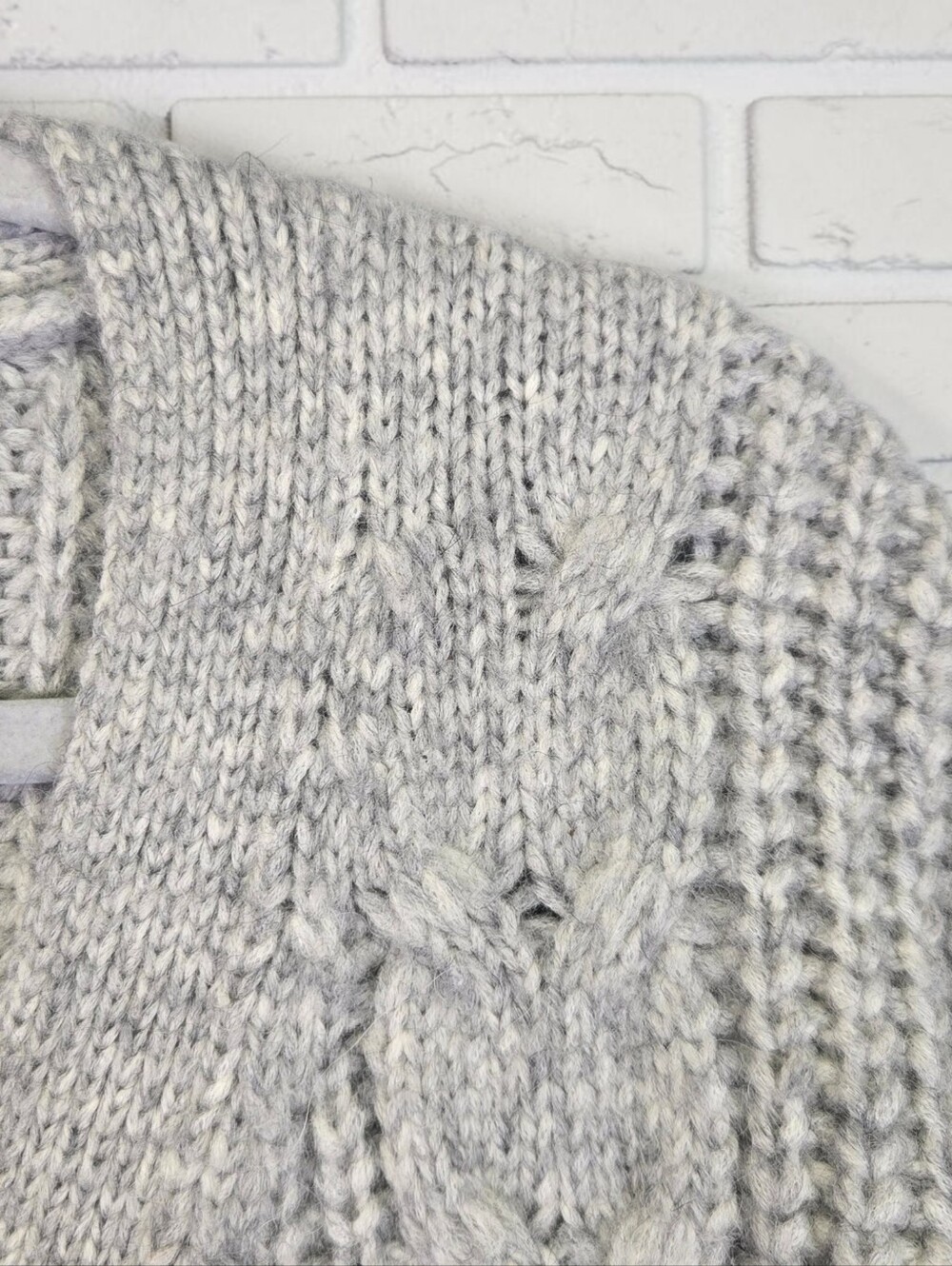 Jenni Kayne Alpaca Wool Cocoon Cardigan Gray Relaxed Oversize Sweater Size XXS - Picture 8 of 16
